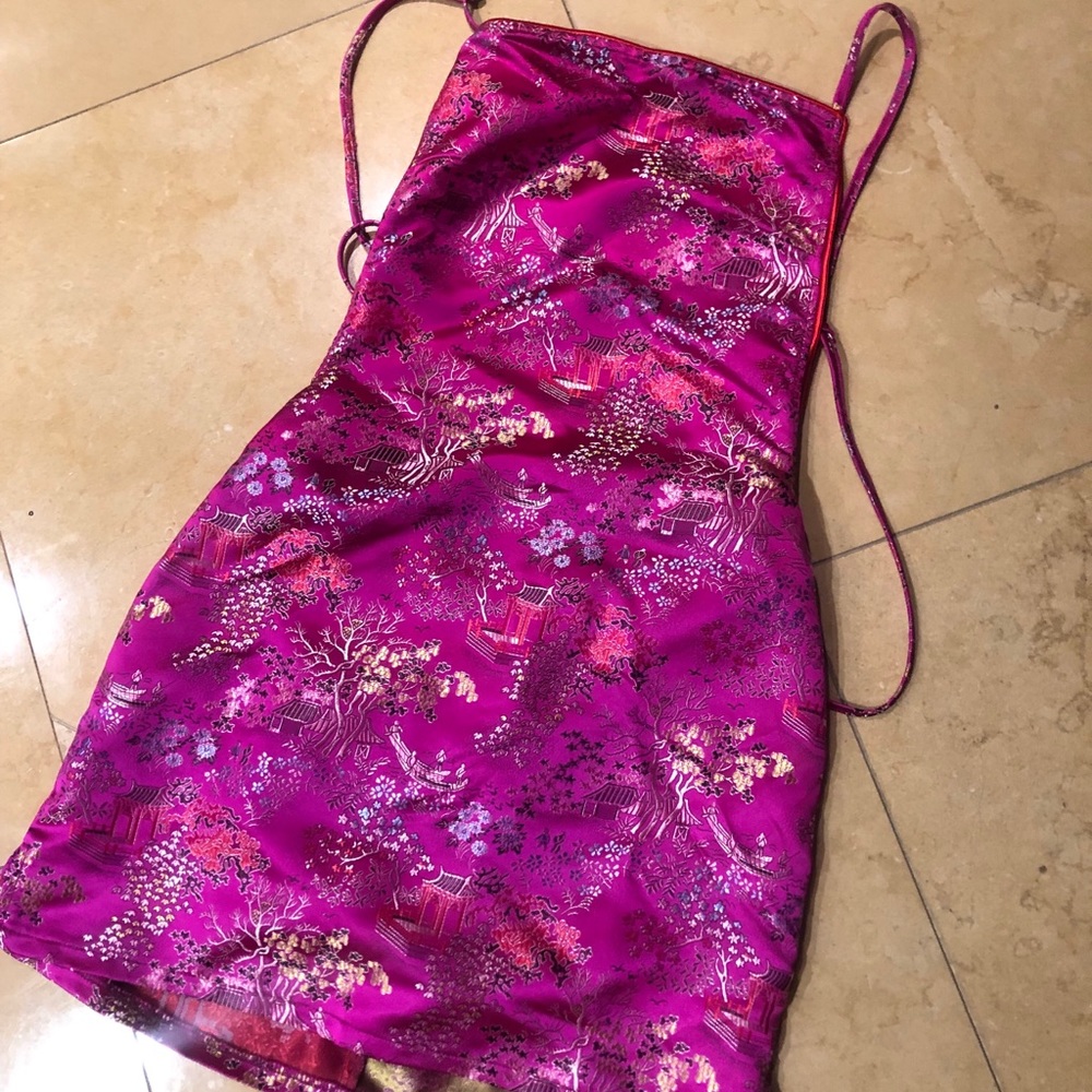 Vintage style 90’s satin dress